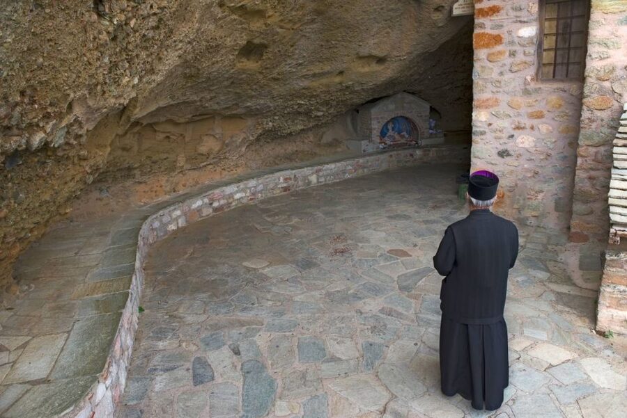 Athens: Meteora Monasteries, Hermit Caves & Seaside Escapes - Badovas caves and the first monks of Meteora