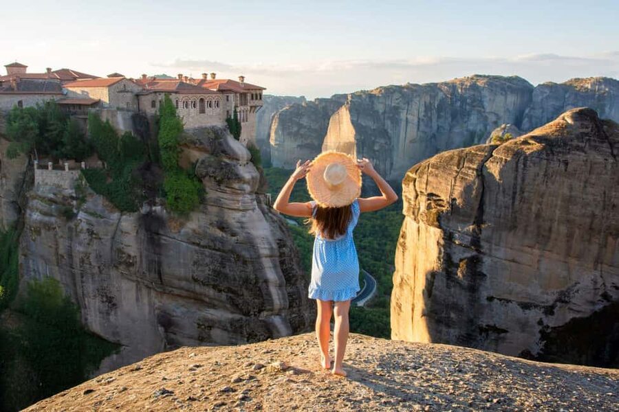 Athens: Meteora Monasteries, Hermit Caves & Seaside Escapes - Meeting the coach across from Athens Railway Station