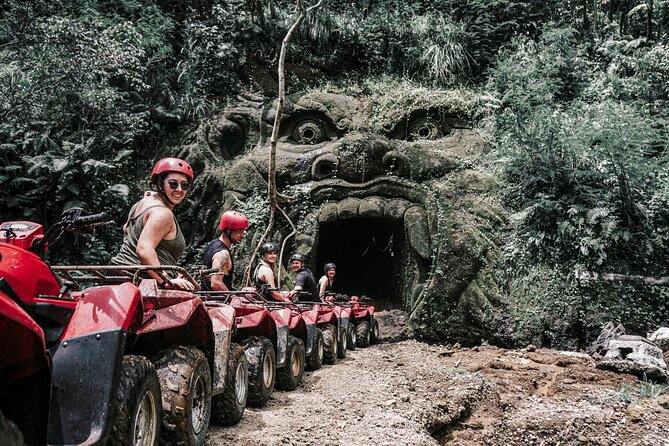 ATV Quad Bike Bali with Waterfall Gorilla Cave and Lunch - Safety briefing and choosing single or tandem