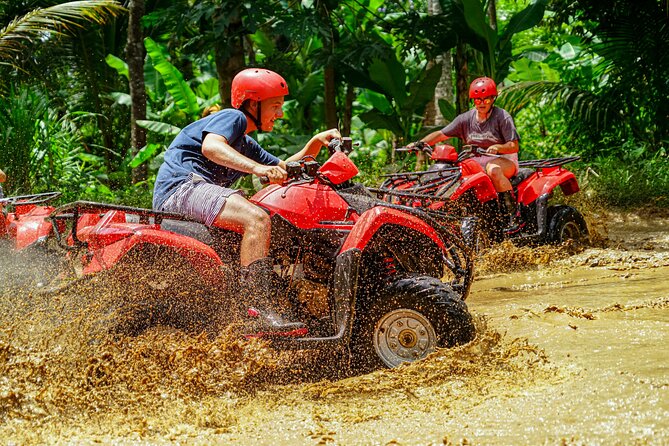 ATV Quad Bike Bali with Waterfall Gorilla Cave and Lunch - The mud track is the main event