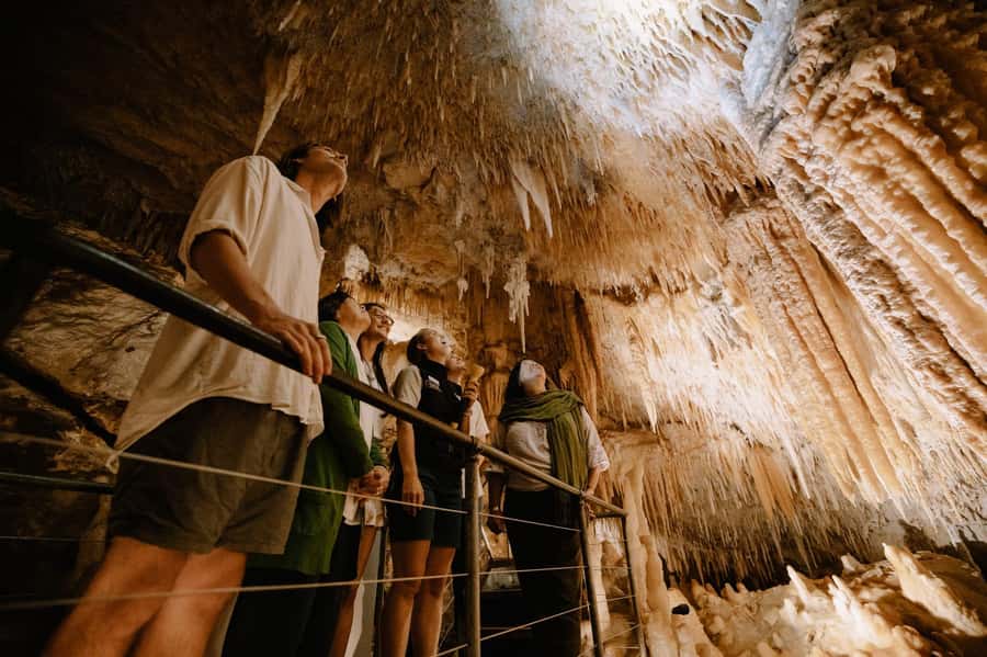Augusta: Jewel Cave Fully-Guided Tour - The first chamber delivers the big visual moment