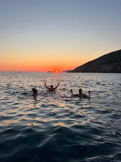 Azure Paradise: Blue Cave and Kotor Bay Boat Tour - Leaving Park Slobode by speedboat
