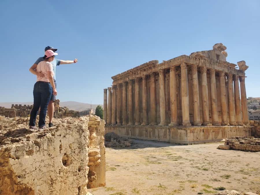 Baalbek Temples & Ksara Caves w/pick-up,guide, entries+lunch - Zahle and a proper Lebanese lunch