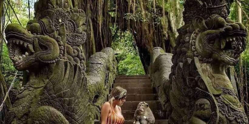 Bali: ATV Gorilla Cave, Ubud Monkey Forest, & Waterfall Tour - The driver can shape the whole day