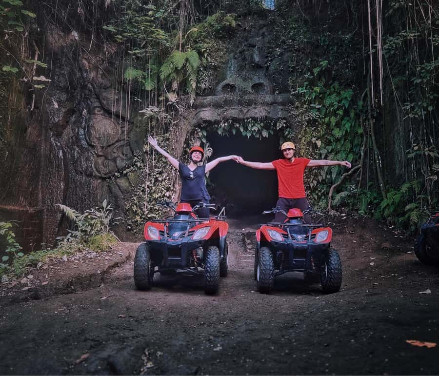 Bali: Ubud Gorilla Cave Track ATV & Waterfall Tour with Meal - What the $33 price really covers