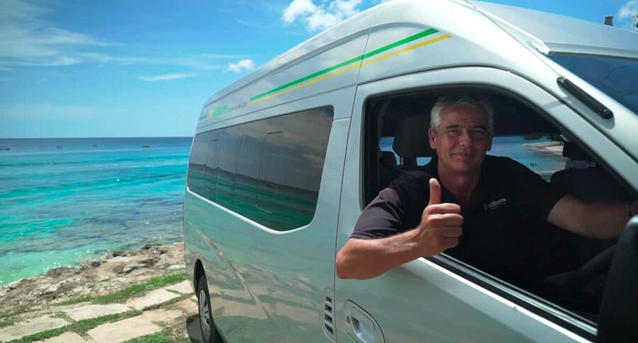 Barbados: Island Tour with Animal Flower Cave and Lunch - Holetown and Speightstown show two sides of the west coast