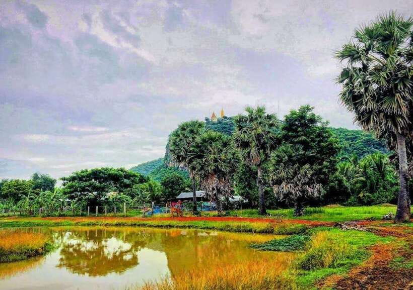 Battambang: Bamboo Train, Bat Cave, Killing Cave by Tuk Tuk - Phnom Sampou and the Killing Cave