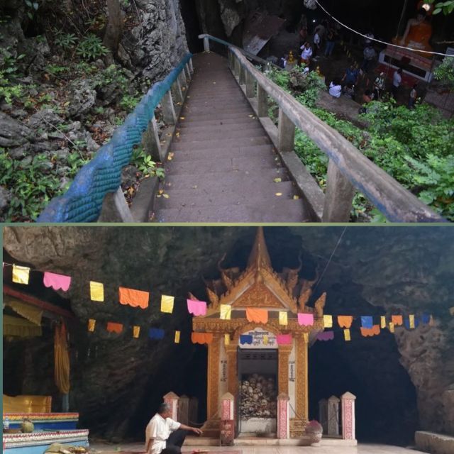 Battambang family tuktuk tour BambooTrain/Wat Banan/Bat cave - What the $8 price really covers