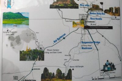 Battambang Tuk Tuk tour: Bambootrain, Killing & Bat Caves,Sunset