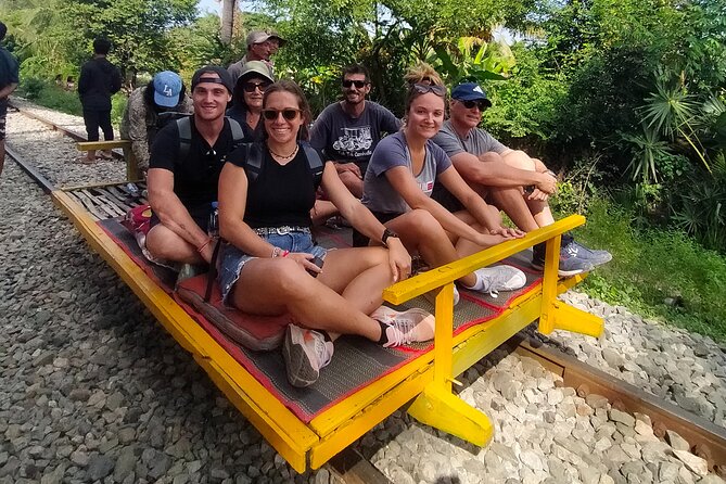 Battambang Tuk Tuk tour: Bambootrain, Killing & Bat Caves,Sunset - The Bat Caves at sunset
