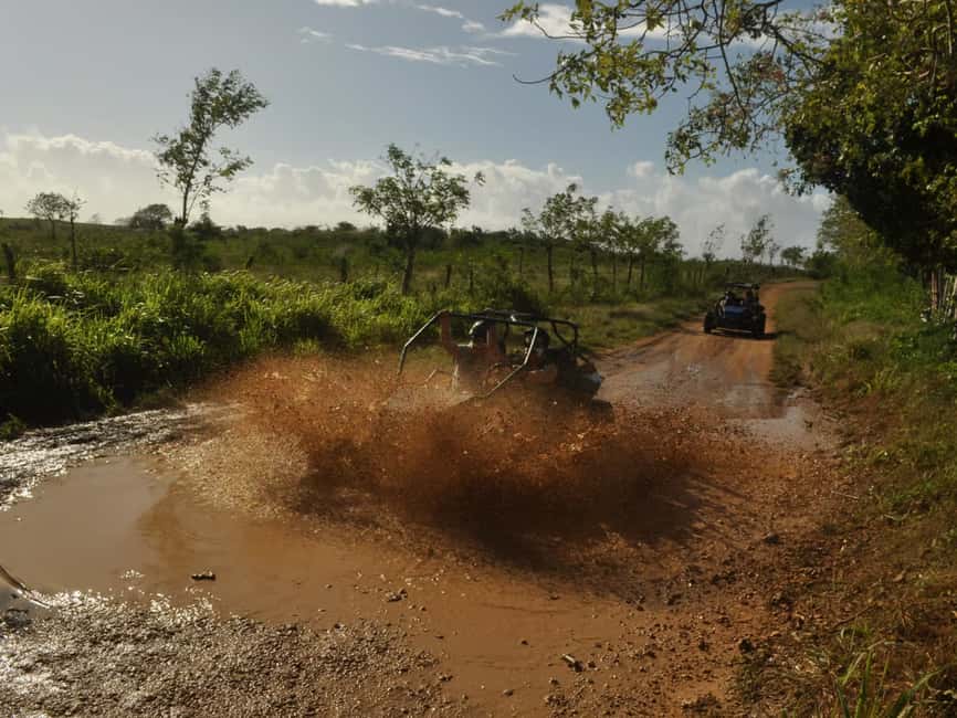 Bayahibe: ATV Buggy Adventure through Jungle & Caves - Washing off at the Chavón River