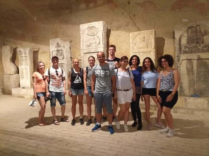 Belgrade: Underground Tour with Glass of Wine - Barutana: Roman sarcophagi inside an Austrian magazine