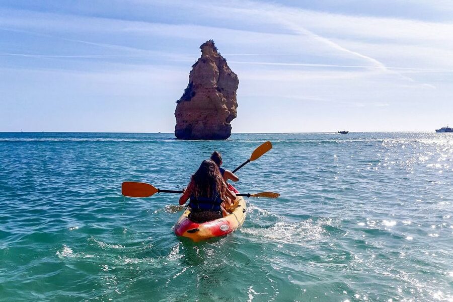 Benagil: Benagil Caves and Secret Spots Guided Kayaking Tour - The smaller caves and sea arches
