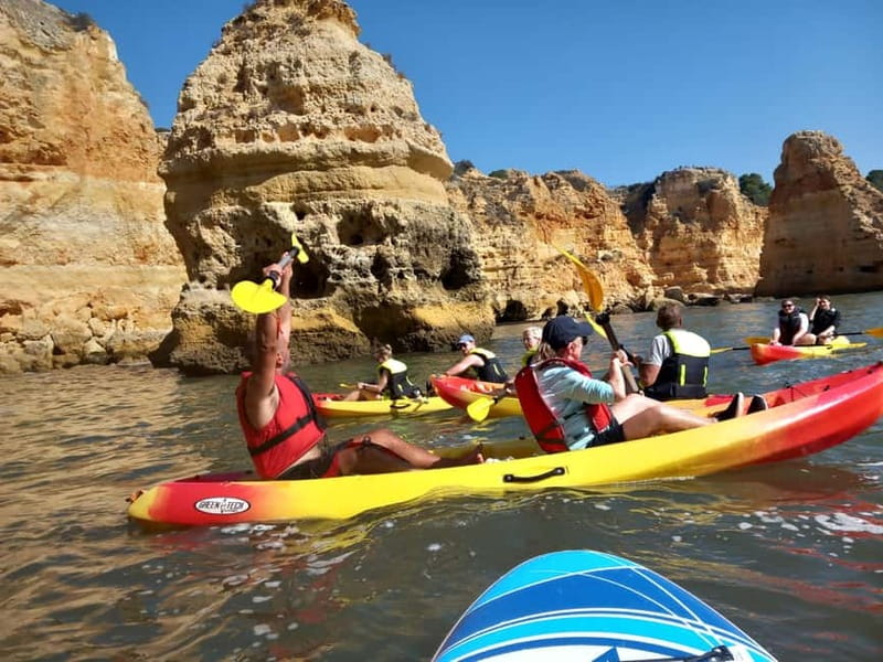 Benagil Cave: Guided Kayak Tour with Caves and Cliffs - Starting at the Benagil Beach car park