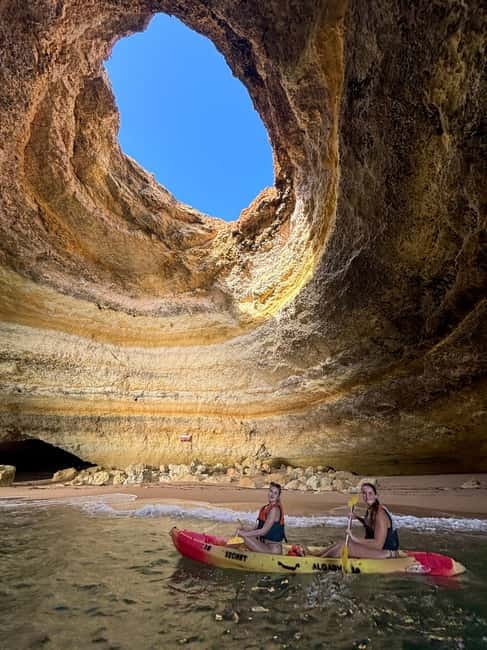 Benagil Cave - Kayak Guided tour - Starting at the Secret Algarve office in Carvoeiro