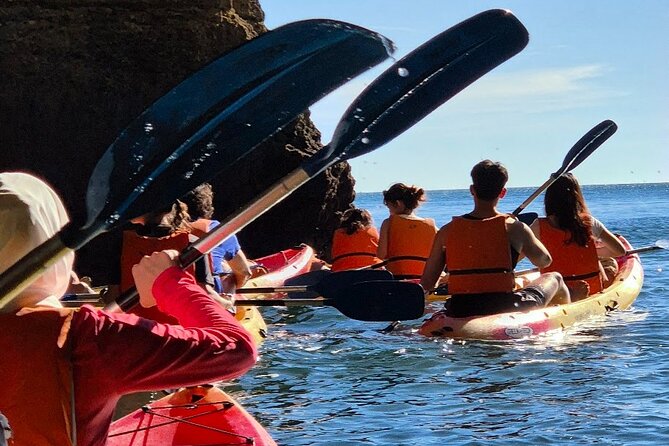 Benagil: Caves, Beaches, and Secret Spots Guided Kayak Tour - Paddling from Benagil Beach