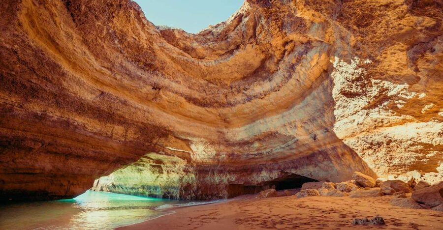 Benagil: Caves, Coves & Secret Beaches Guided Kayaking Tour - Inside Benagil Sea Cave, the Algarve’s headline sight