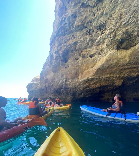 Benagil: Caves, Coves & Secret Beaches Guided Kayaking Tour - The best timing for clear photos and less waiting