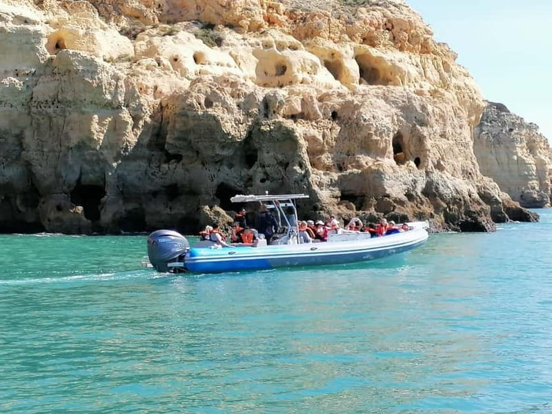 Benagil Caves Full Circuit Happy Hour - Santa Catarina Fort and Ferragudo Castle