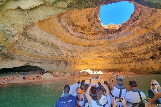 Benagil Caves Visit with Dolphins Watching from Albufeira - Key points at a glance