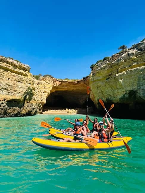 Benagil: Guided Kayak Tour inside caves and Praia da Marinha - Is $36 good value?