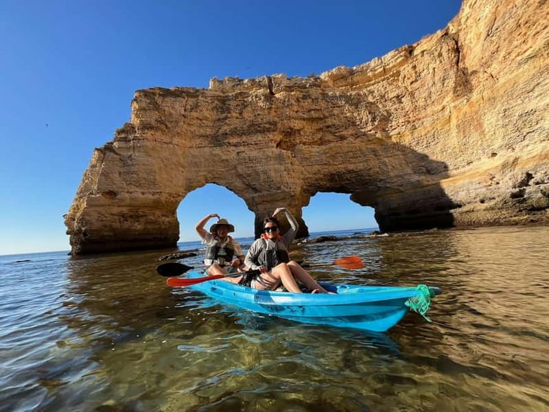 Benagil Kayak Tour: Explore Secret Caves with Licensed Guide - What the 2.5 hours feels like