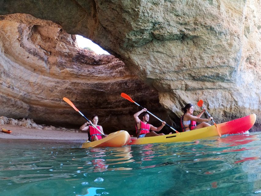 Benagil: Kayaking Adventure in Benagil Caves & Marinha Beach - Meeting at Benagil Beach