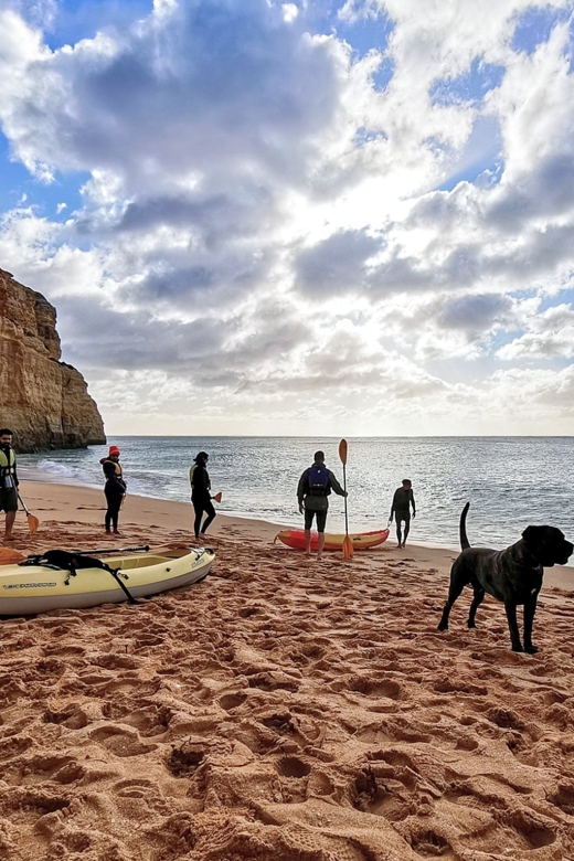 Benagil: Kayaking Tour to the Benagil Cave (Free Shower) - The smaller caves near Praia da Corredoura