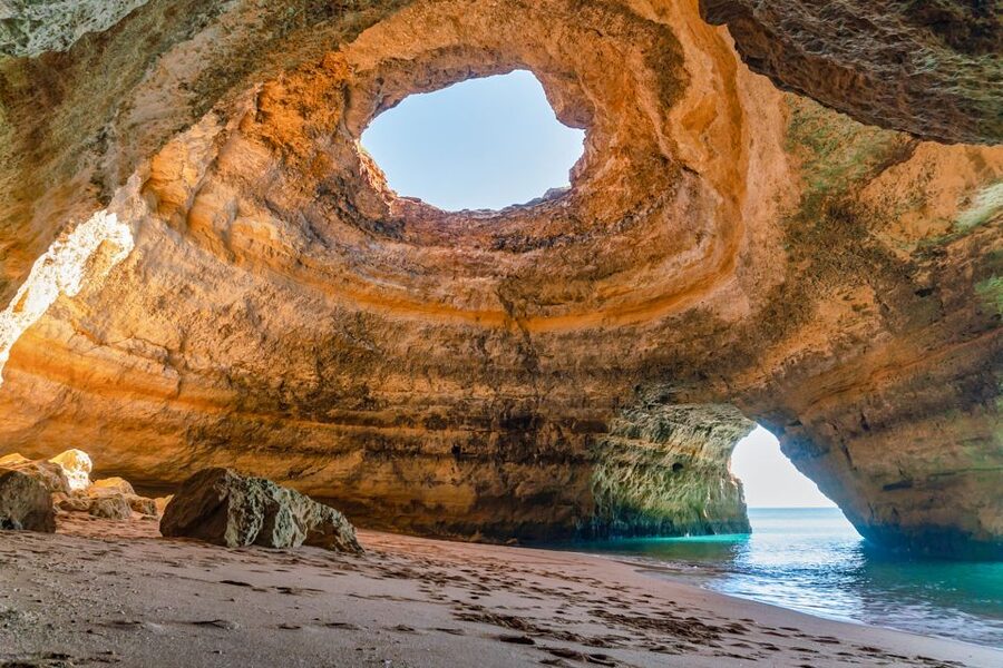 Benagil: Kayaking Tour to the Benagil Cave (Free Shower) - Praia da Marinha and the cliff views