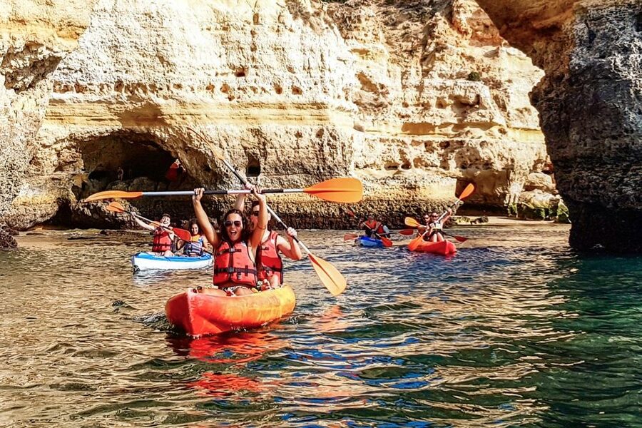 Benagil: Kayaking Tour to the Benagil Cave (Free Shower) - Choosing the 45-minute, one-hour, or two-hour outing
