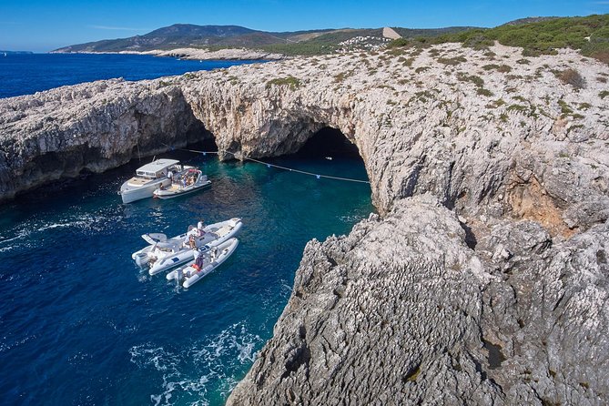 Blue Cave and Pakleni Islands group Tour from Hvar - Vis and the skipper’s flexible route