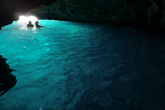 Blue Cave, Green Cave & Lopud Beach small group Speed boat Tour - A Fast Boat With a Fine Dubrovnik View