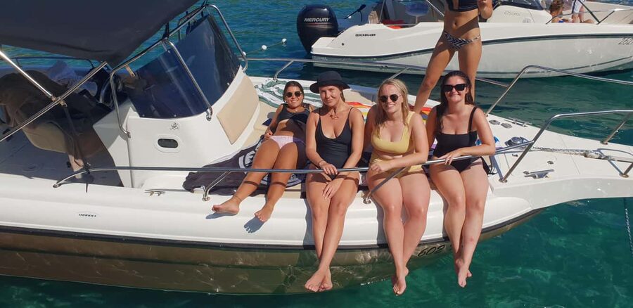 Blue Cave-Green caves-Lopud Sandy beach - tour with drink - The speedboat ride back to Dubrovnik