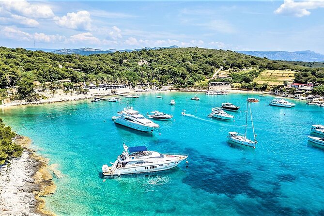 Blue cave group tour with swimming and snorkelling from Hvar - Green Cave and the bright ray of sun