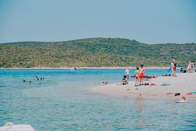 Blue cave, Mama Mia and Hvar, 5 island speedboat tour from Trogir - Stiniva Cove and the short swim
