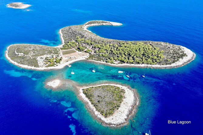 Blue cave, Mama Mia and Hvar, 5 island speedboat tour from Trogir - Srebrena, the Mamma Mia photo stop