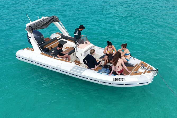 Blue Lagoon, Comino and Caves Tour with Private Rib Boat - Crystal Lagoon offers the first proper swim