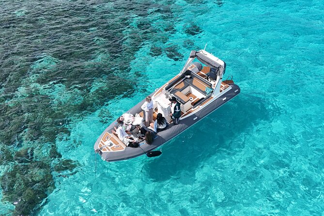 Blue Lagoon, Comino and Caves Tour with Private Rib Boat - The P31 gives snorkelers a different view