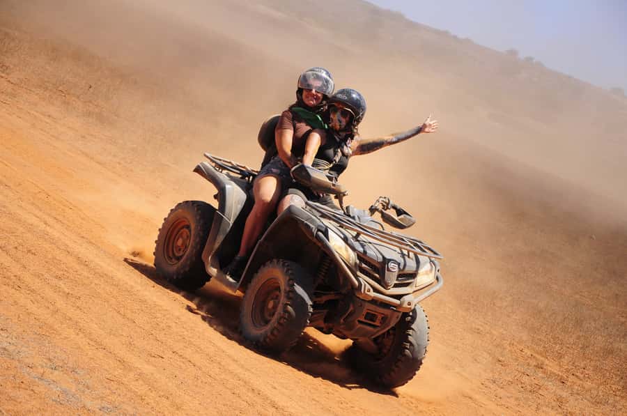 Boa Vista: Off-Road Quad Bike to Santa Monica & Caves - Santa Monica Beach: the big visual payoff