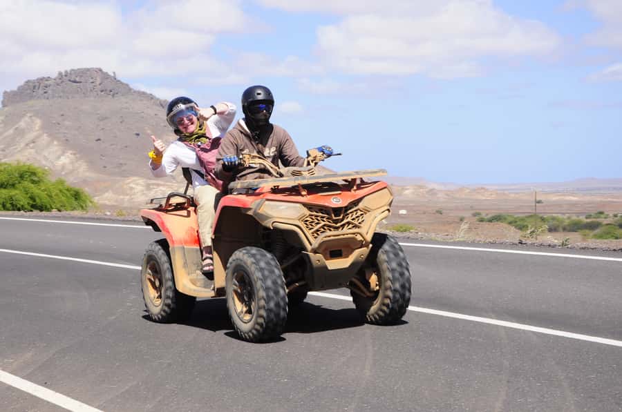 Boa Vista: Off-Road Quad Bike to Santa Monica & Caves - Dust, clothing, and practical comfort