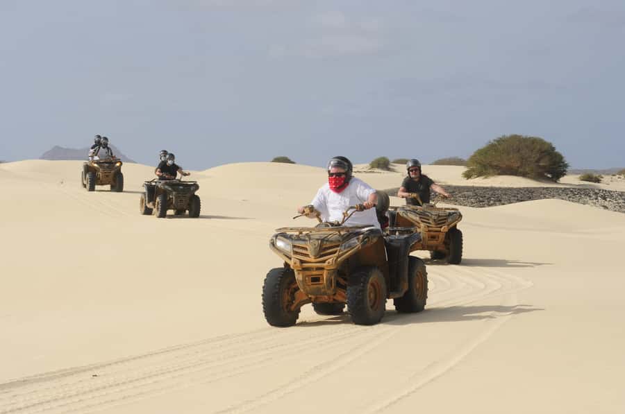 Boa Vista: Off-Road Quad Bike to Santa Monica & Caves - Hotel pickup and departure times