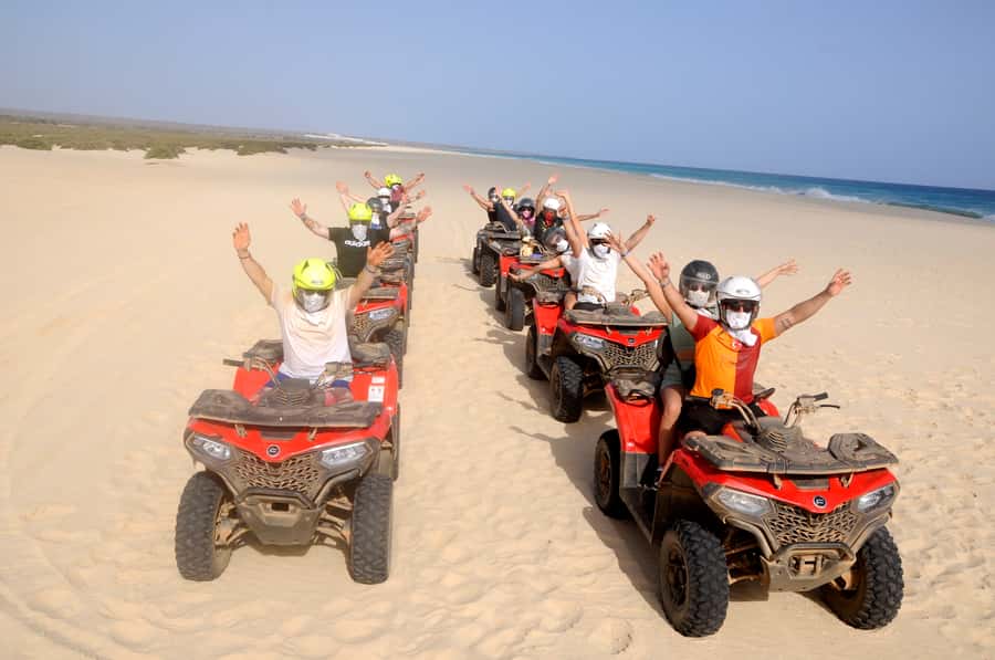 Boa Vista: Off-Road Quad Bike to Santa Monica & Caves - Starting at Povoação Velha