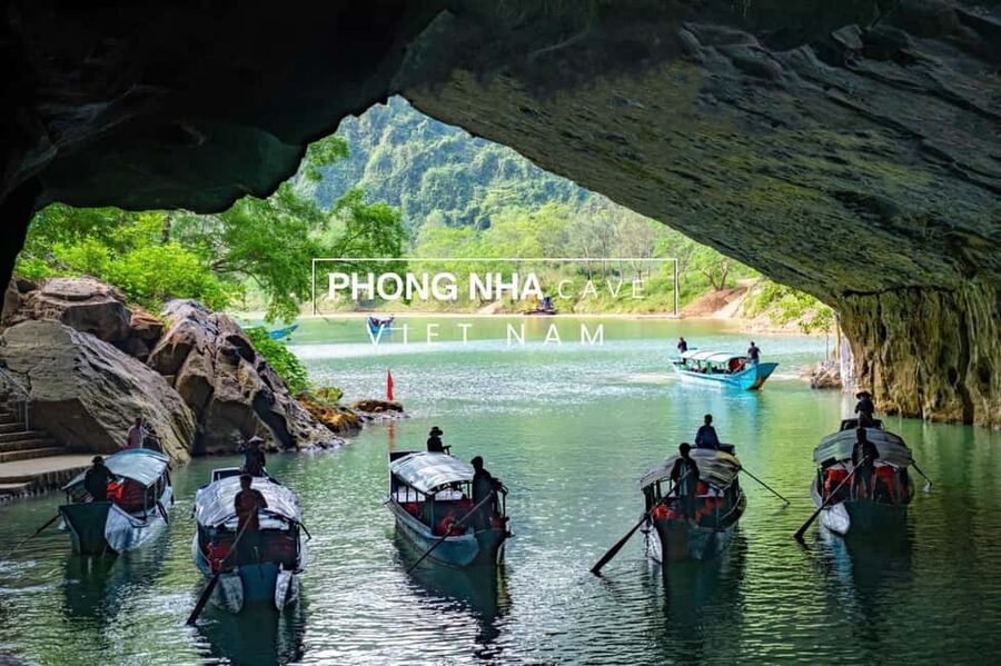 Boat Ride Phong Nha Cave & Vietnam’s Historic Command Cave - Walking the K Trail under Truong Son forest