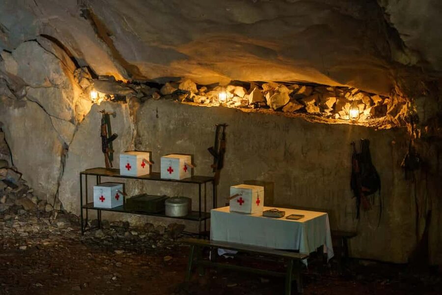 Boat Ride Phong Nha Cave & Vietnam’s Historic Command Cave - The VR360 military truck experience