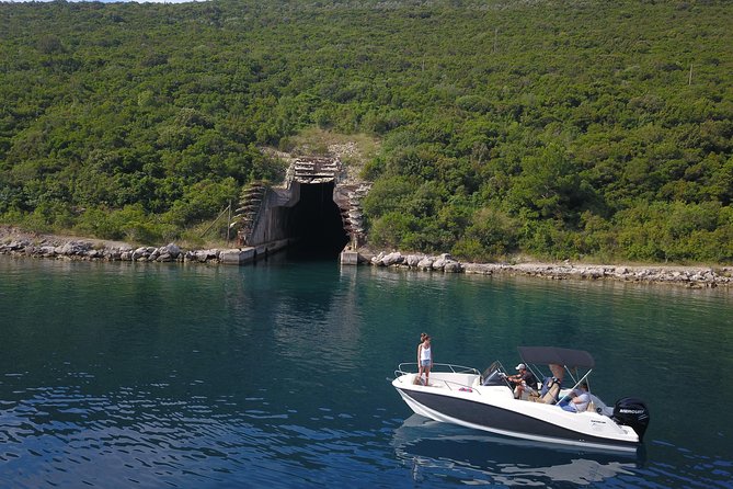 Boat tour to Lady of the Rock , Submarine base & Blue Cave swim - Why Kotor Bay belongs on your boat itinerary
