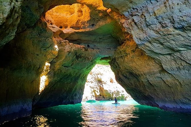 Boat trip to the caves of Benagil - The ride from Lagos to the Algarve cliffs