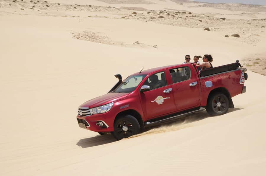 Boavista: 4x4 Island Tour, Santa Monica, Dune, Caves & Lunch - Guides, group size, and mobility