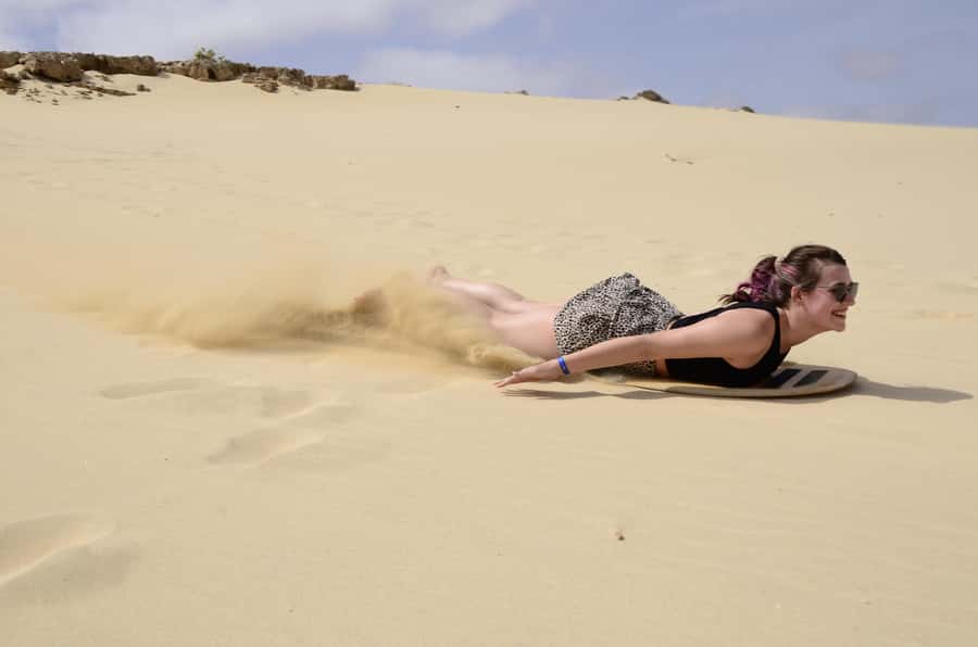 Boavista: 4x4 Island Tour, Santa Monica, Dune, Caves & Lunch - Povoação Velha and a glimpse of island life