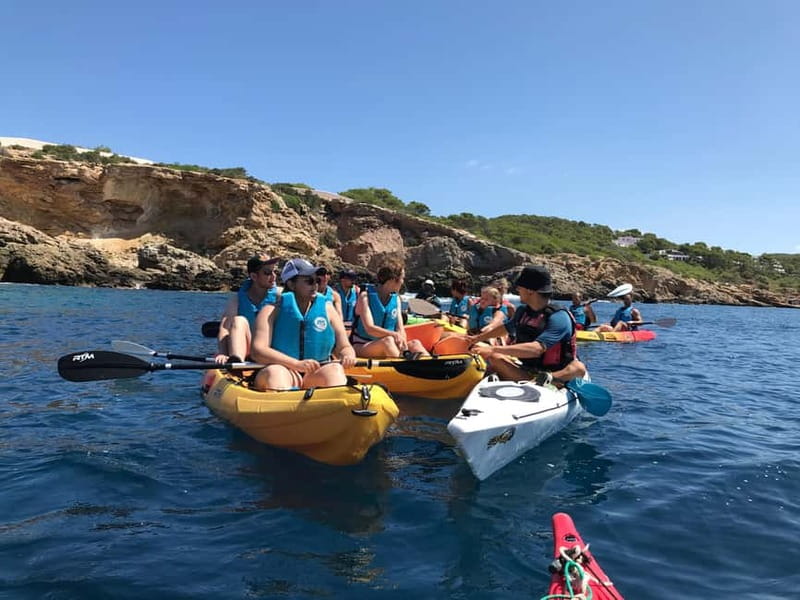 Cala Codolar: Sea & Caves Kayaking Tour with Snorkeling - Snacks, photos, and the small comforts