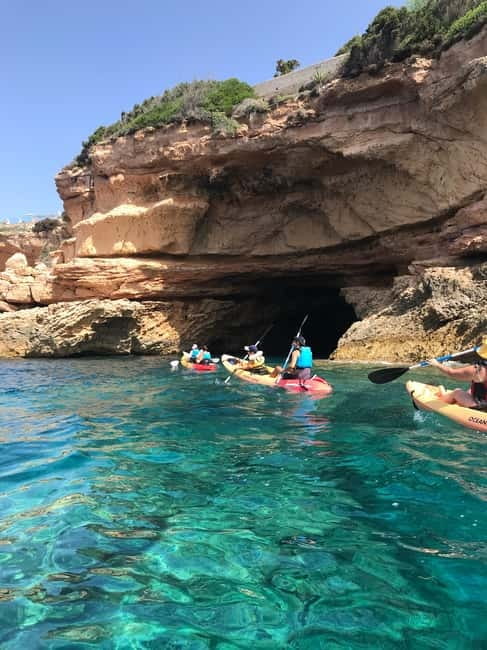 Cala Codolar: Sea & Caves Kayaking Tour with Snorkeling - Starting at Cala Codolar, with a little preparation